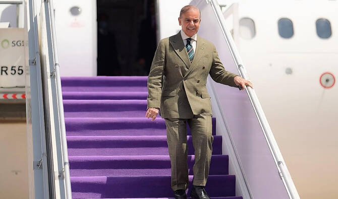 pm shehbaz in riyadh