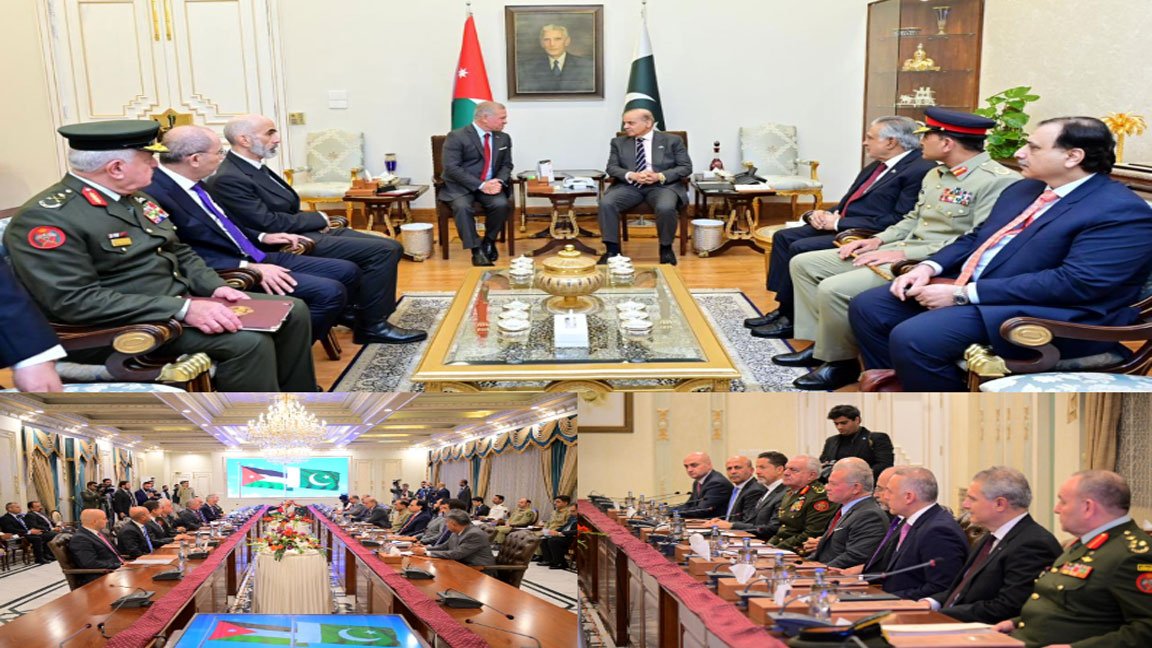 PM, King of Jordan vow to enhance bilateral ties