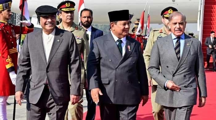Indonesian President in Pakistan