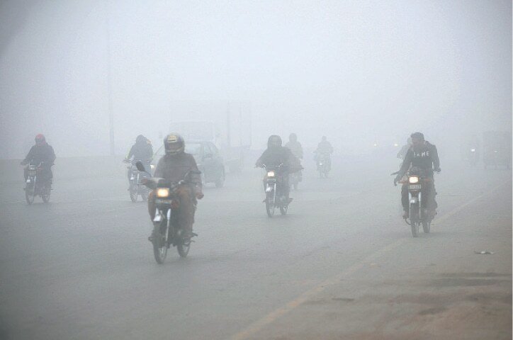Weather change across Pakistan