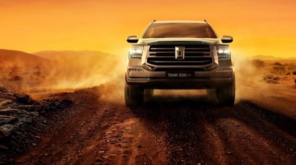 GWM Pakistan Sets Prices for Locally Assembled TANK-500 HEV and PHEV Models