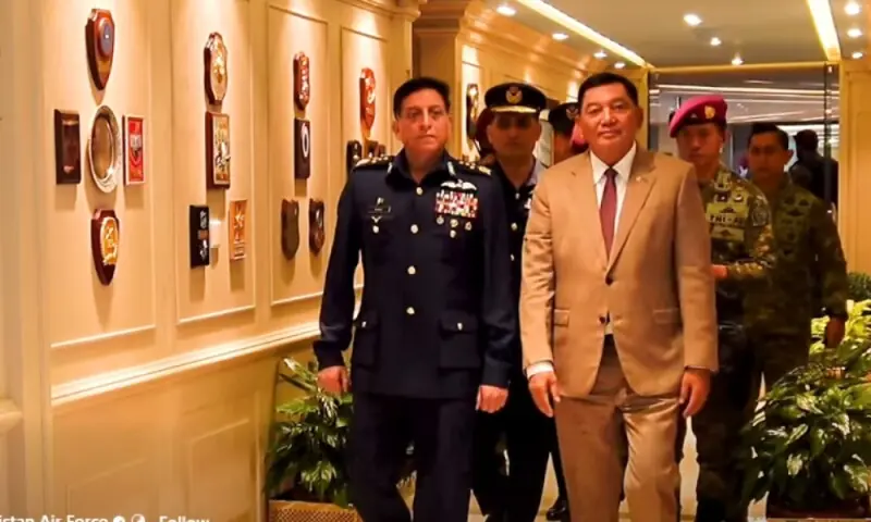 JF-17 Thunder in focus as PAF chief, Indonesian defence minister discuss defence cooperation