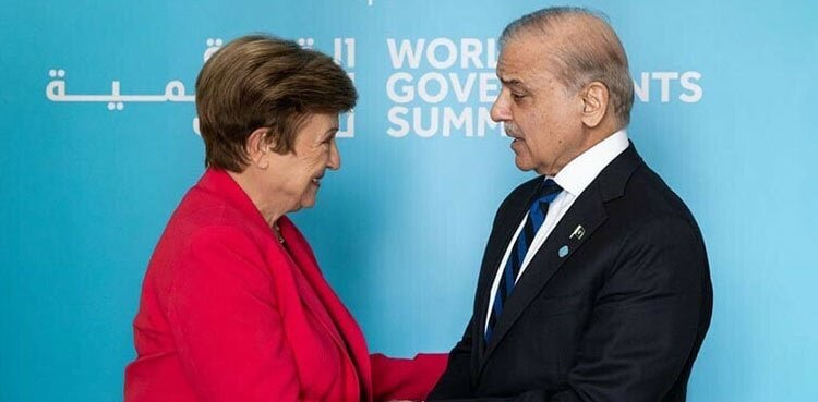 IMF Chief Praises PM Shehbaz for Advancing Pakistan’s Economic Reforms