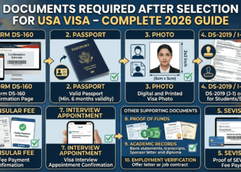 Documents Required After Selection for USA Visa – Complete 2026 Guide
