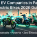 Top 10 EV Companies in Pakistan & Their Electric Bikes (2026 Guide)