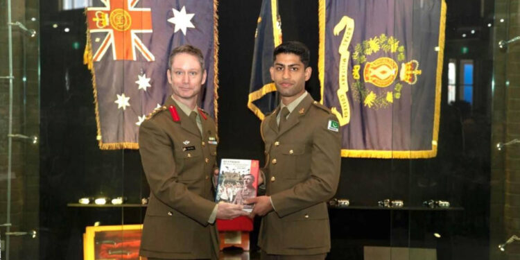 Pakistani Army Cadet Wins Top Honour at Australian Military College