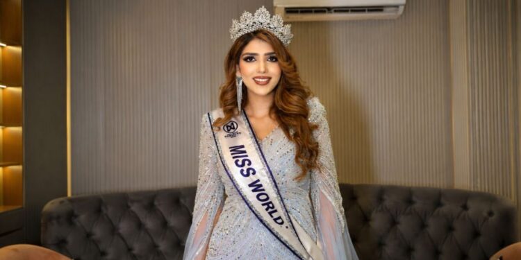 Anniqa Meraj will be Pakistan's first contestant at the Miss World pageant