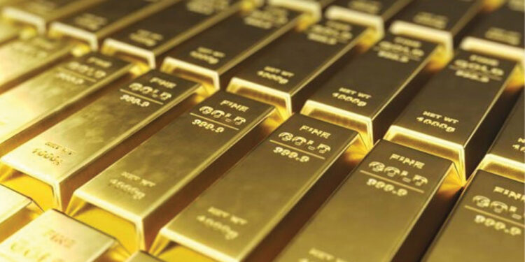 Gold per tola gains Rs300 in Pakistan