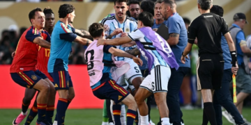 FIFA investigates Spain-Argentina World Cup final brawl