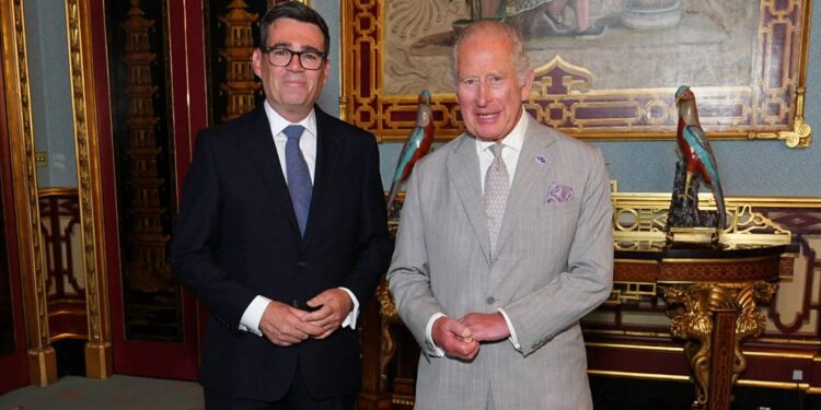 Burnham Becomes UK Prime Minister After Meeting King