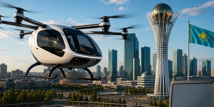 Kazakhstan Set To Become First In Central Asia With Air Taxi Service