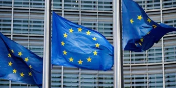Pakistan and European Union flags representing trade cooperation under the GSP+ framework