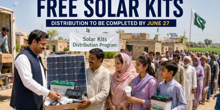Govt to Complete Solar Kits Distribution Scheme by June 27