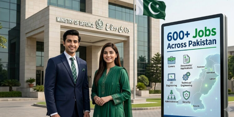 Ministry Of Defence Announces 600+ Jobs Across Pakistan
