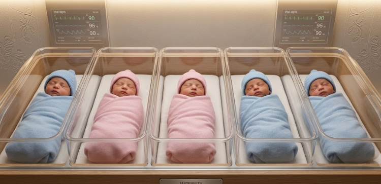 Quetta woman successfully delivers quintuplets
