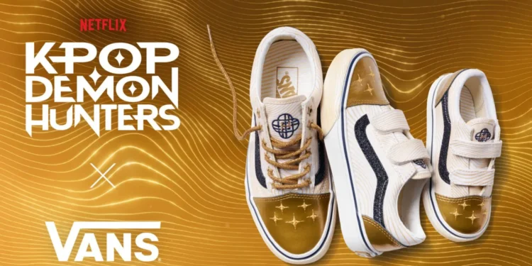 A KPop Demon Hunters x Vans capsule drops this week