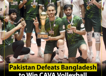 Pakistan Clinches CAVA Volleyball Title with Dominant Win Over Bangladesh