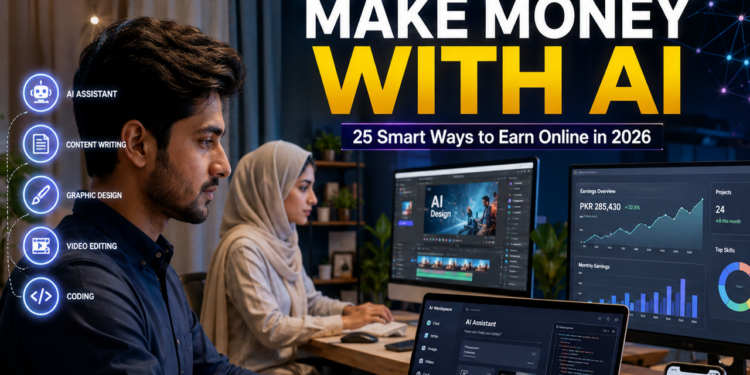 How to Make Money with AI in 2026: 25 Legit Ways to Earn Online Using Artificial Intelligence