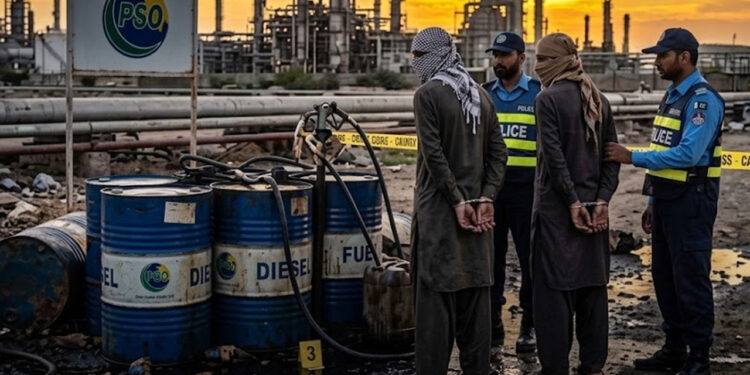 FIA Arrests 2 Suspects In 20,000-Liter Daily Diesel Theft From PSO Pipeline
