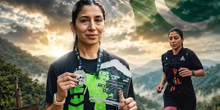 Anum Uzair Conquers Pakistan's First Galiyat Mountain Trail Ultra Marathon
