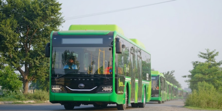 Punjab CM Maryam Nawaz expands Electric Bus Service to Mirpur