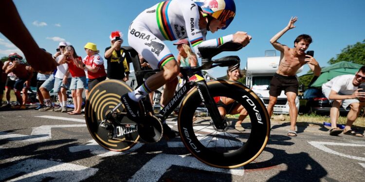 Remco Evenepoel Triumphs in Tour de France Individual Time Trial