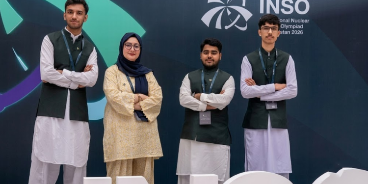 Pakistani Students Secure Gold and Two Silver Medals at Nuclear Science Olympiad