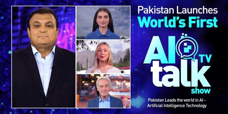 AI powered news channel