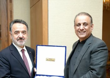 Aleem khan meets Turkey envoy