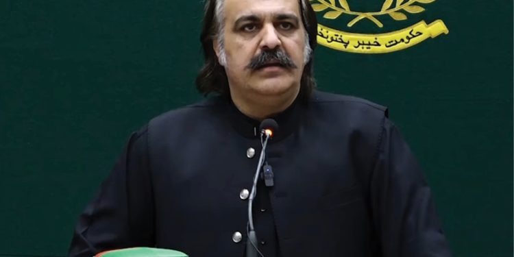 ali amin gandapur removed as cm