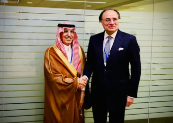 Aurangzeb meet Saudi Finance minister JPG