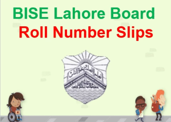 Bise lahore Roll.no slip