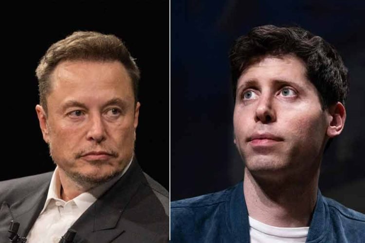Elon Musk and OpenAi CEO