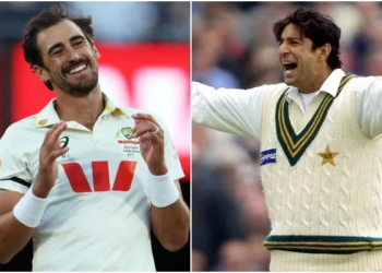 Mitchell Starc and Wasim Akram