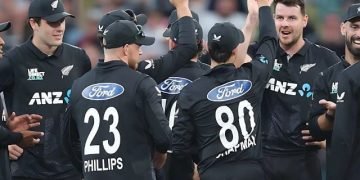 New Zealand team in lahore