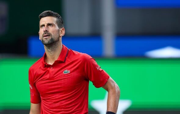 novak djokovic semi final shanghai 2025