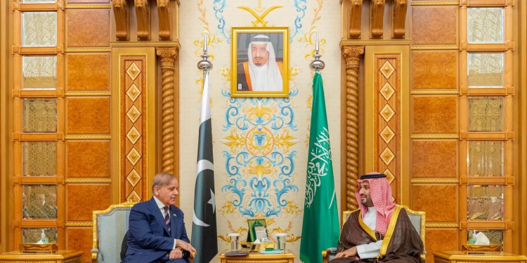 Pak and Saudi Arabia meeting on economic development