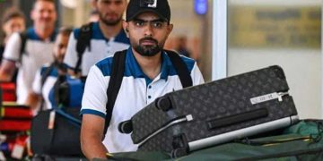 Pakistan team’s quiet return after defeat to India in Champions Trophy