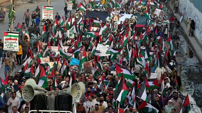 Pakistans solidarity with Palestine