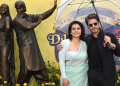 SRK and Kajol statue at london