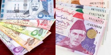 Saudi Riyal to PKR rate today – 20 March 2025