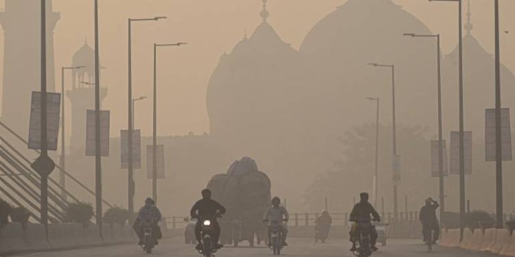 Smog across punjab