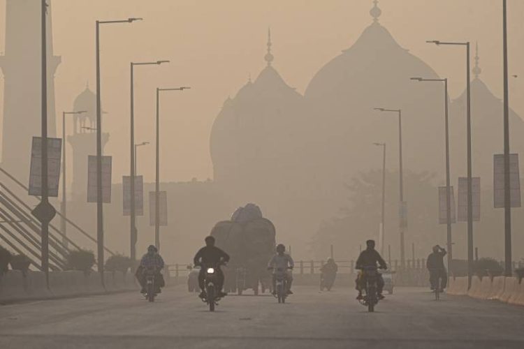 Smog across punjab
