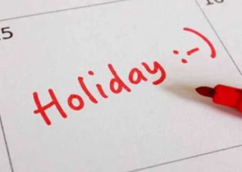 Two days off Govt announces official holidays on March 13 & 15