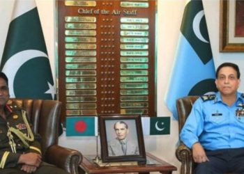 Bangladesh’s Military Official Meets Pakistan Air Chief to Strengthen Bilateral Ties