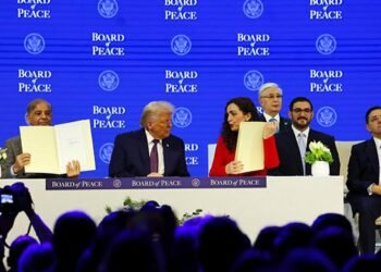 PM Shehbaz, Other World Leaders Sign Charter for Trump-Led Board of Peace