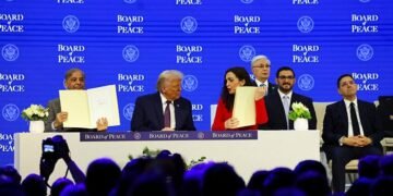 PM Shehbaz, Other World Leaders Sign Charter for Trump-Led Board of Peace