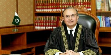 Justice Mansoor Ali Shah takes oath as acting C