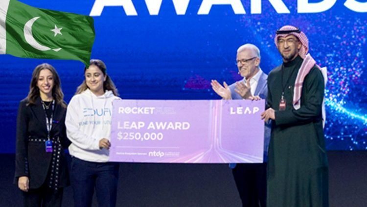 Pakistani startup EduFi wins first prize at LEAP 2025 in Riyadh