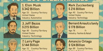 Forbes World’s Billionaires List 2025: The Top 200
